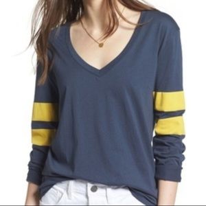 Treasure and Bond Navy Blue Striped Tee!